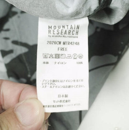 マウンテンリサーチ Splatrail Poncho ナイロン ポンチョ