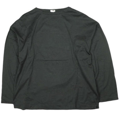 エイチビューティーアンドユース SHINY BOAT NECK PULLOVER コットントップス