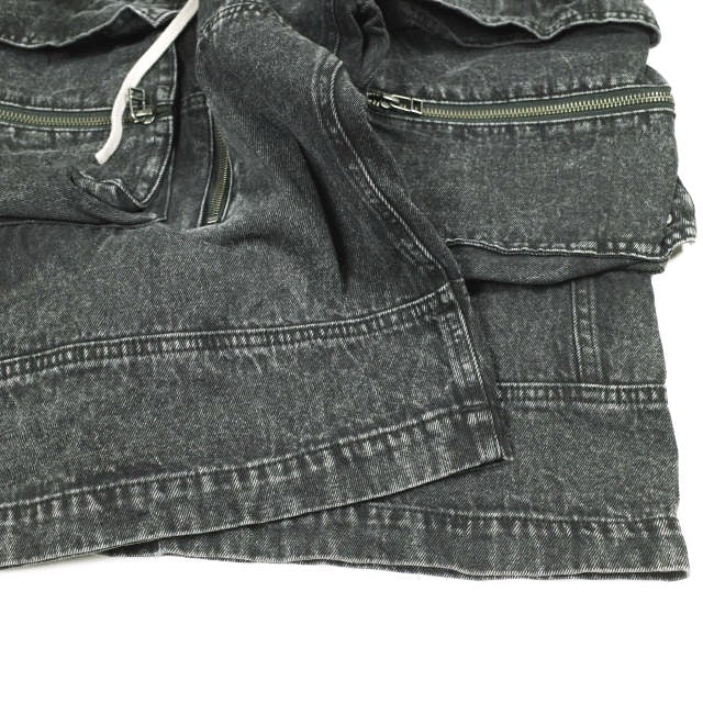 ダンケシェーン CHEMIBLEACH DENIM ショートパンツ
