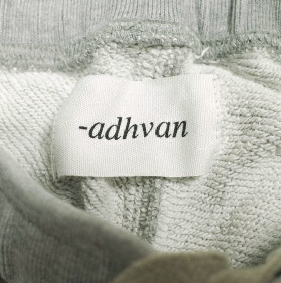 adhvan コットンスウェットパンツ