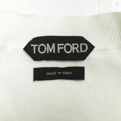 トムフォード クルーネックコットンニットTシャツ