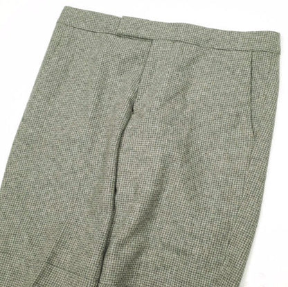 ドゥロワー ウールフランネルテーパードパンツ