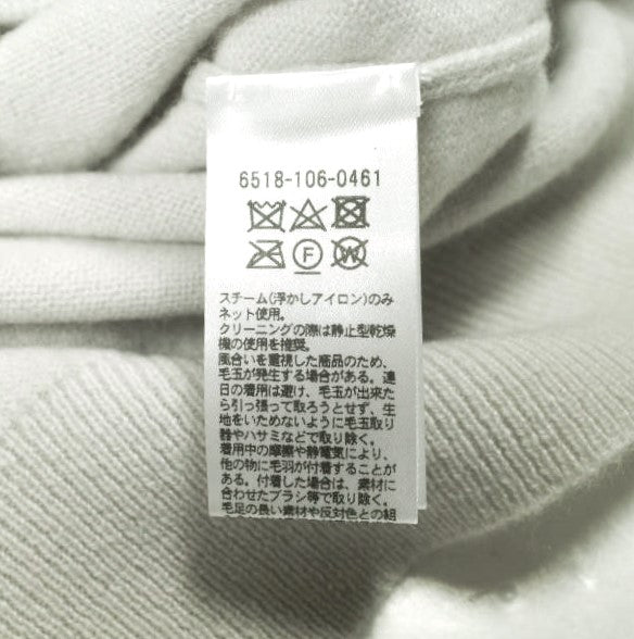 ドゥロワー カシミヤショートスリーブニット