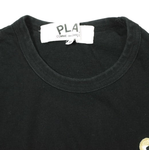 プレイコムデギャルソン ゴールドハート Tシャツ