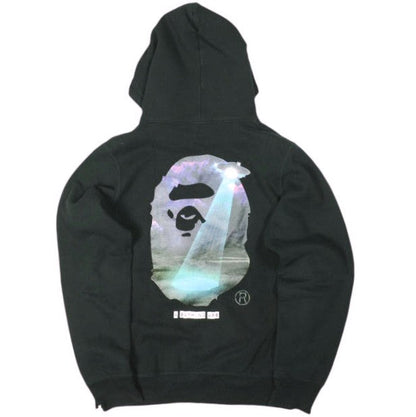 アベイシングエイプ BAPE GALAXY UFO コットンパーカー