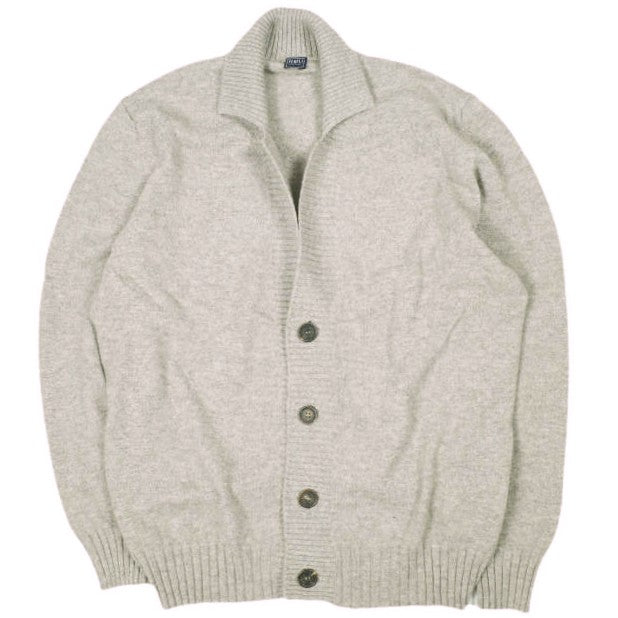 フェデーリ CARD. TWILL ML. カシミヤカーディガン