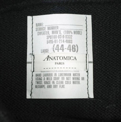 アナトミカ MOC NECK SWEATER ウールニット