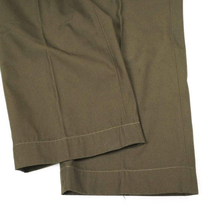 ザシンゾーン WASHED HIGH WAIST CHINO コットンポリエステルパンツ