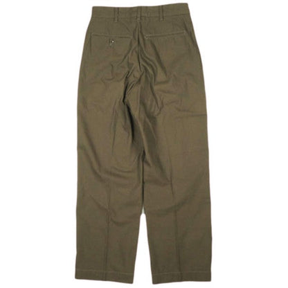 ザシンゾーン WASHED HIGH WAIST CHINO コットンポリエステルパンツ