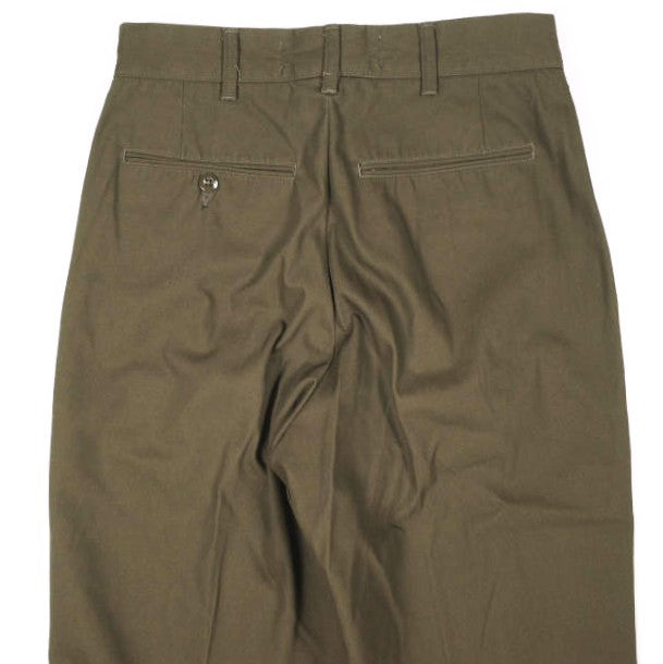ザシンゾーン WASHED HIGH WAIST CHINO コットンポリエステルパンツ