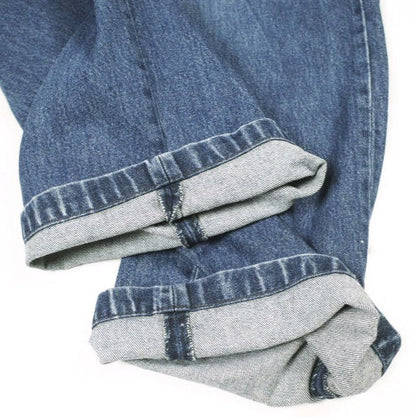 ファーラー One-Tuck Wide コットンデニムパンツ