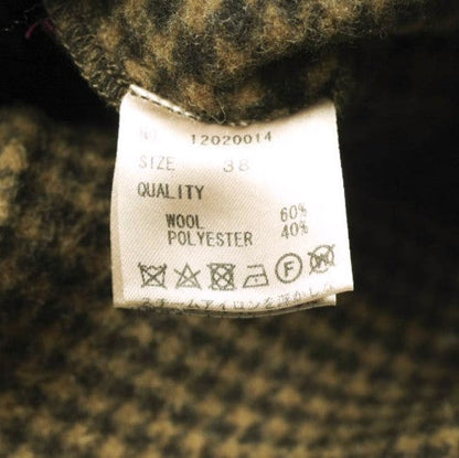 トゥデイフル Over Check Coat ウールコート