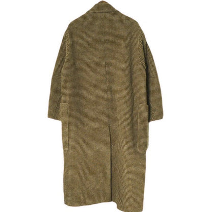 トゥデイフル Over Check Coat ウールコート