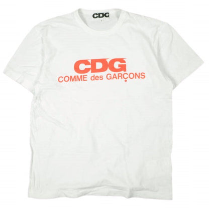 コムデギャルソン LOGO PRINT コットンTシャツ