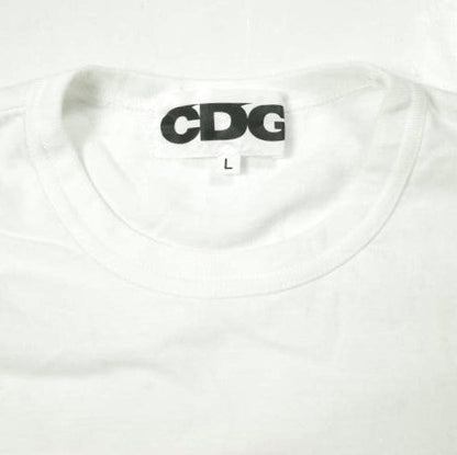 コムデギャルソン LOGO PRINT コットンTシャツ
