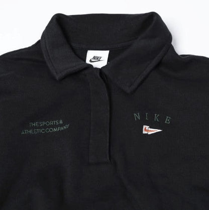 ナイキ AS W NSW FLC Crop 3Q Polo NCPS スウェットポロシャツ