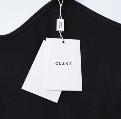 クラネ ONE SHOULDER RIB タンクトップ