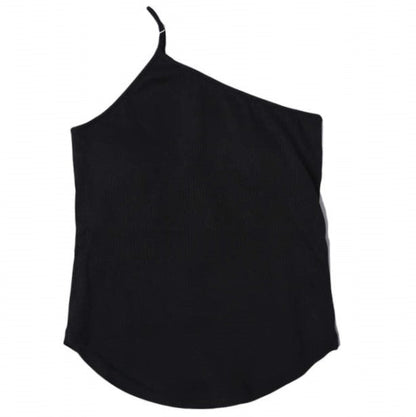 クラネ ONE SHOULDER RIB タンクトップ