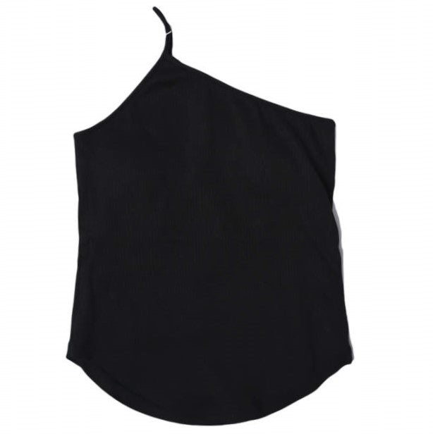 クラネ ONE SHOULDER RIB タンクトップ