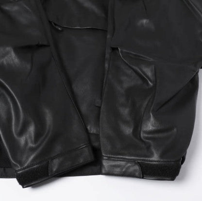 ダイワピア39 TECH SYNTHETIC SKIN WINDBREAKER JACKET 合成皮革 ジャケット