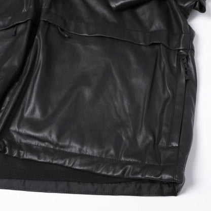 ダイワピア39 TECH SYNTHETIC SKIN WINDBREAKER JACKET 合成皮革 ジャケット
