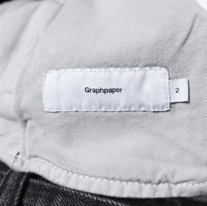 Graphpaperセルビッチデニムパンツ