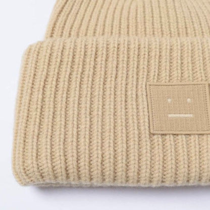 アクネステュディオズ LARGE FACE LOGO BEANIE ウールニット帽