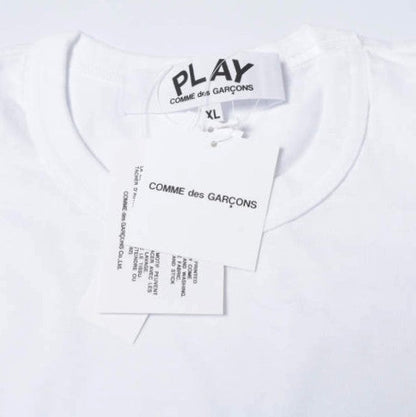 プレイコムデギャルソン ビッグハート コットン長袖Tシャツ