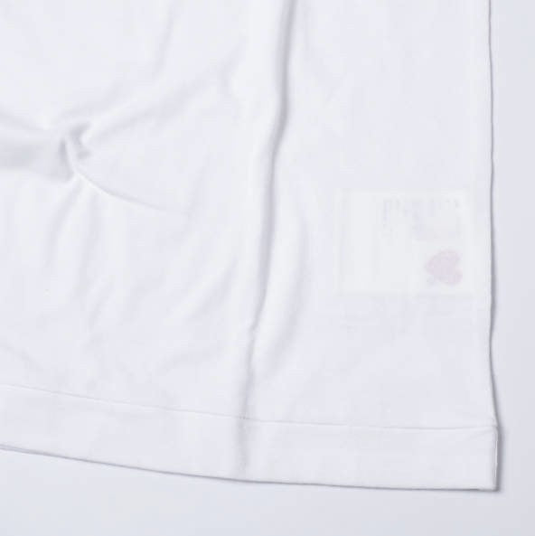 プレイコムデギャルソン ビッグハート コットン長袖Tシャツ