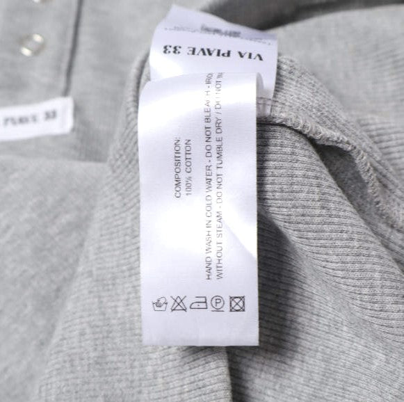 ヴィアピアーヴェトレンタトレ SERAFINO SHIRT コットンニットトップス