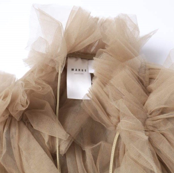 マージ tulle decorative collar 付け襟