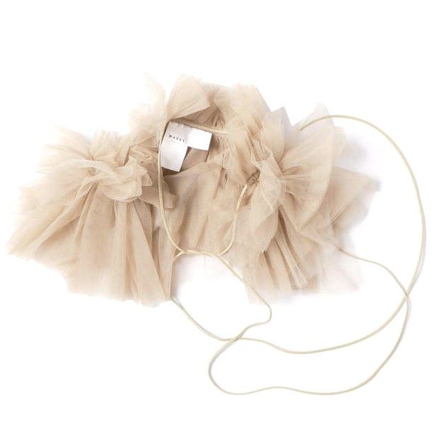 マージ tulle decorative collar 付け襟