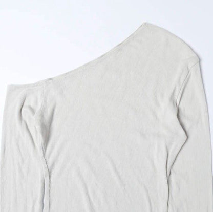 プランクプロジェクト One Shoulder Layered Top カットソー