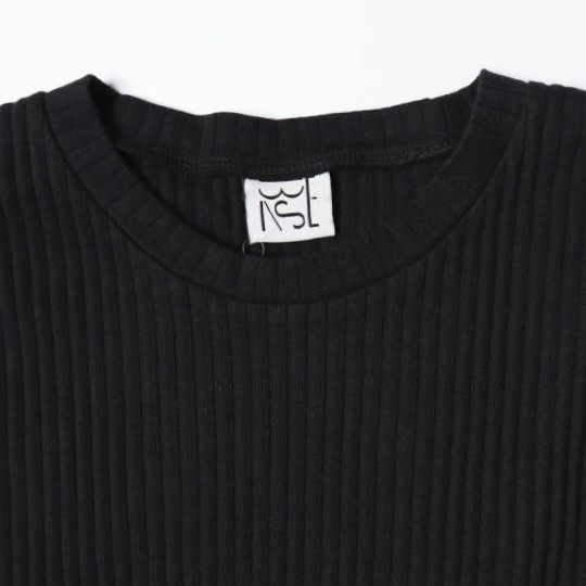 ベースレンジ SHAW LONG SLEEVE オーガニックコットンフリースリブカットソー