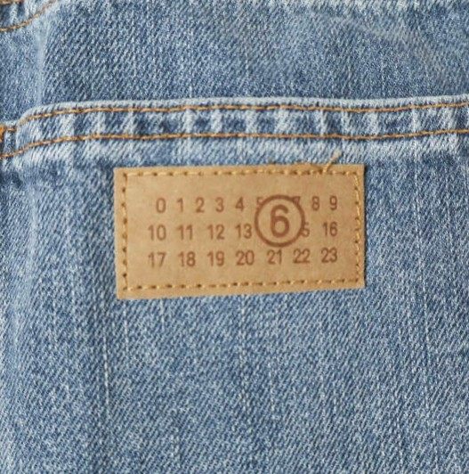 メゾンマルジェラ INSIDEOUT SEAM DENIM PANTS デニムパンツ