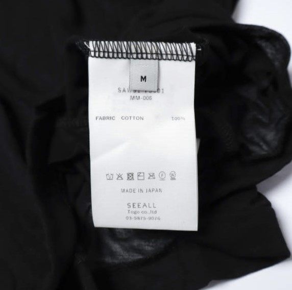 シーオール SHEER LAYERED POLO コットン トップス