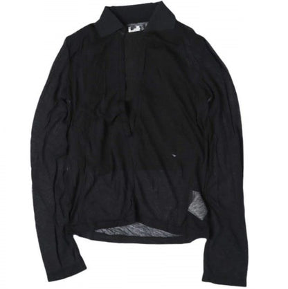 シーオール SHEER LAYERED POLO コットン トップス