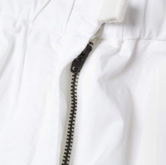ホワイトサンド コットンテーパードイージーパンツ
