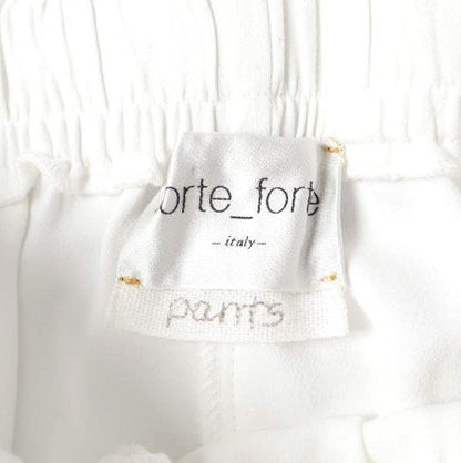 フォルテフォルテ my pants レーヨンテーパードパンツ