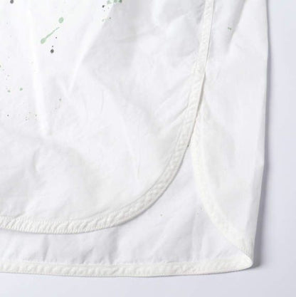 エムエム6メゾンマルジェラ CAMICIE A MANICHE PAINT RESIDUE SHIRT コットンシャツ