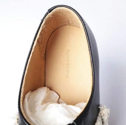 エンダースキーマ duffle cap toe カウレザー シューズ