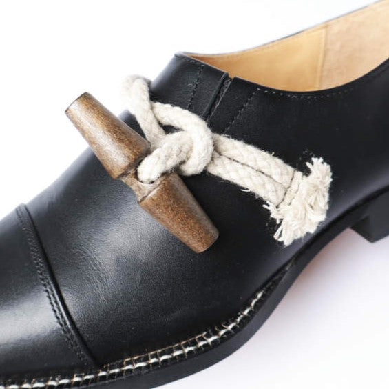 エンダースキーマ duffle cap toe カウレザー シューズ