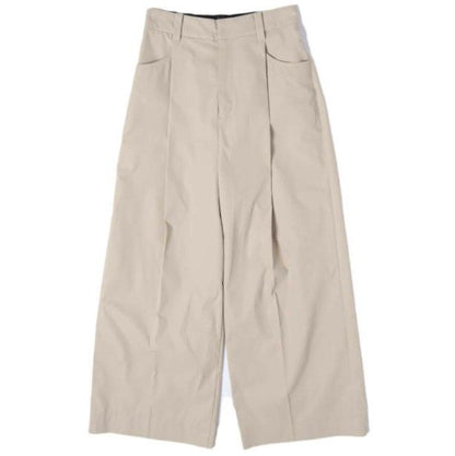 シーレット Tuck Wide ポリエステルパンツ