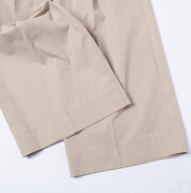 シーレット Tuck Wide ポリエステルパンツ