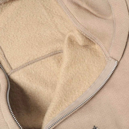 アメリカーナ WIDE FULLZIP HOODIE コットン混 スウェットパーカー