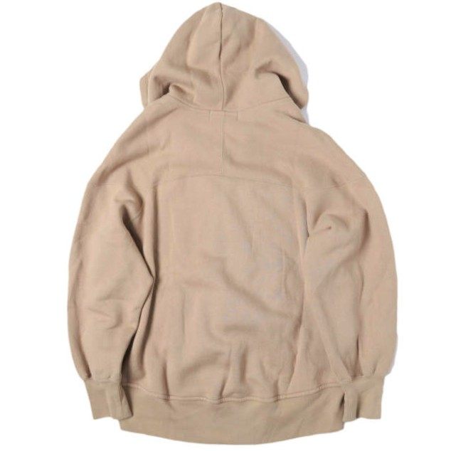 アメリカーナ WIDE FULLZIP HOODIE コットン混 スウェットパーカー