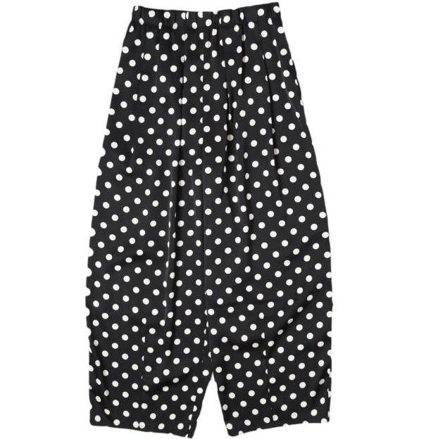 シーレット Dot Tuck Gather Curve ポリエステルパンツ