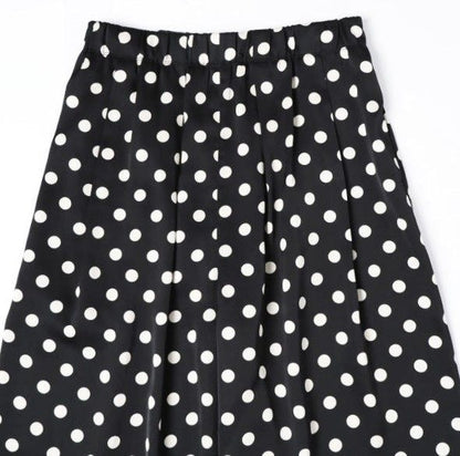 シーレット Dot Tuck Gather Curve ポリエステルパンツ