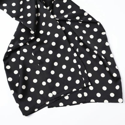 シーレット Dot Tuck Gather Curve ポリエステルパンツ