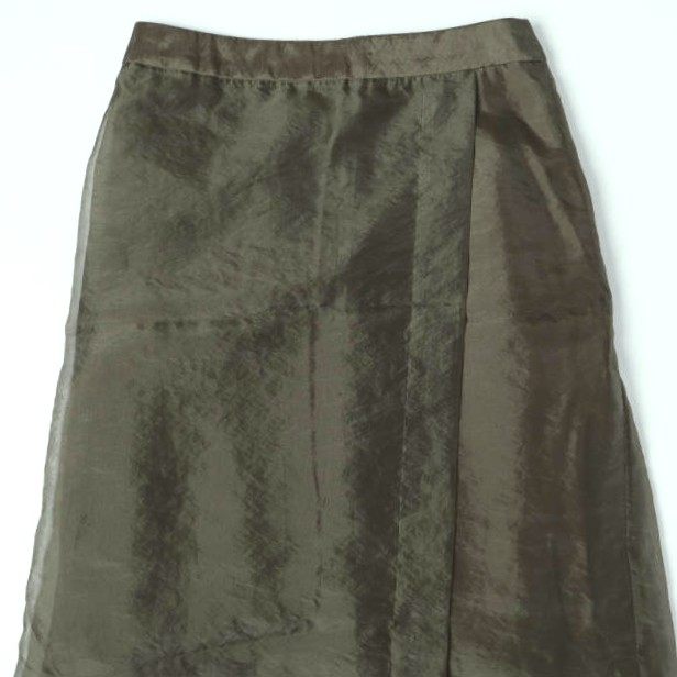 サクラ ORGANDY WRAP SKIRT スカート